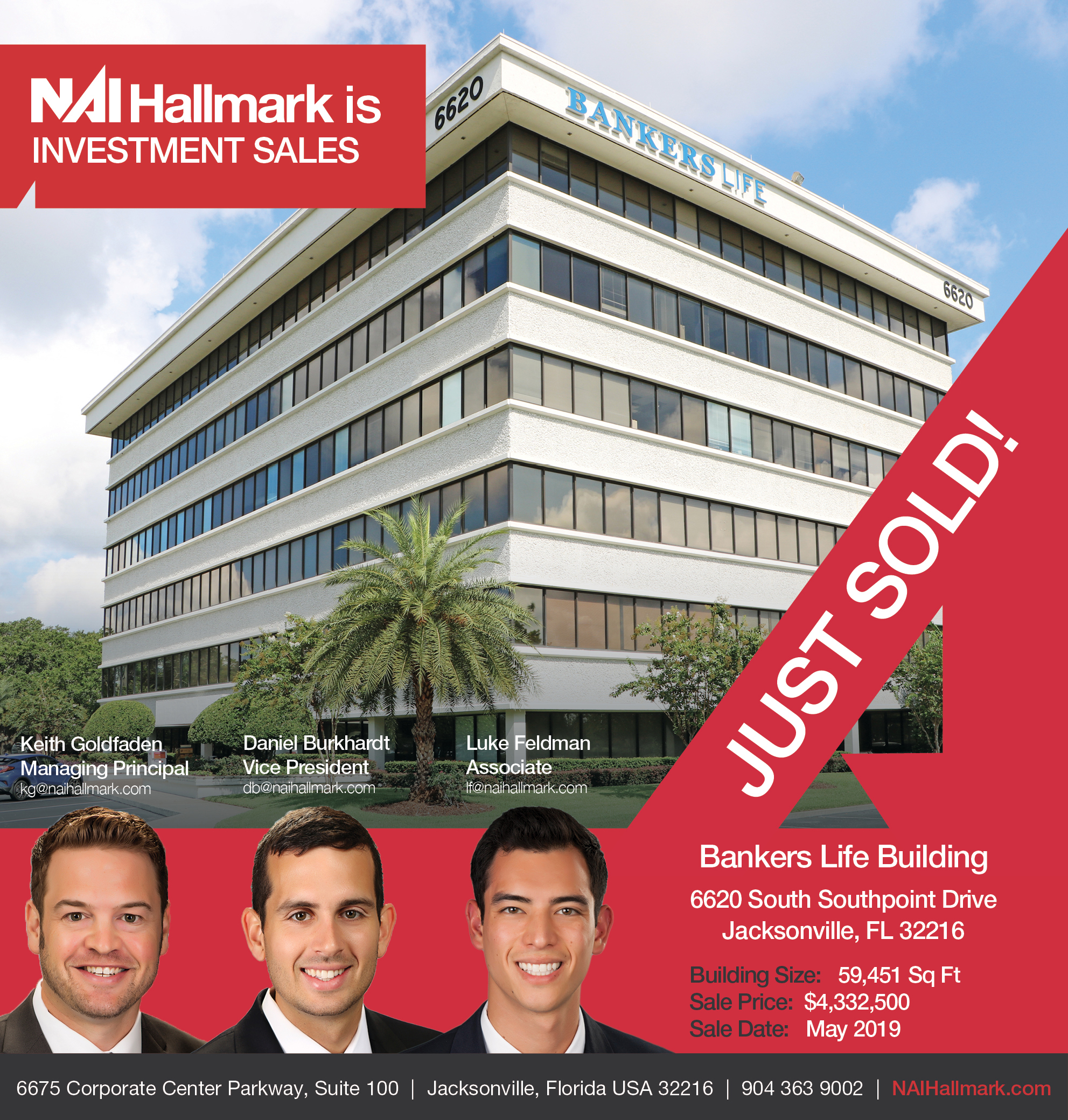 SOLD Bankers Life Building | NAI Hallmark